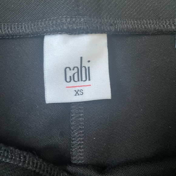 Leather side panel Cabi leggings - Picture 3 of 3